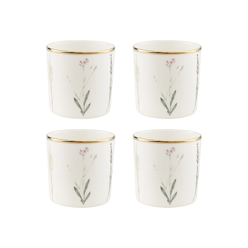Botanical 4 Piece Mug Set