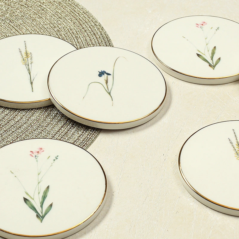 Botanical Collection lifestyle image of coasters