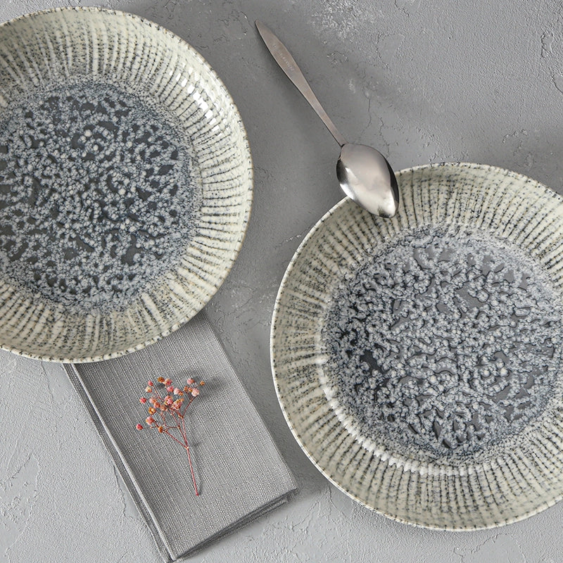 Iris Blue 2 Piece Bowl Set