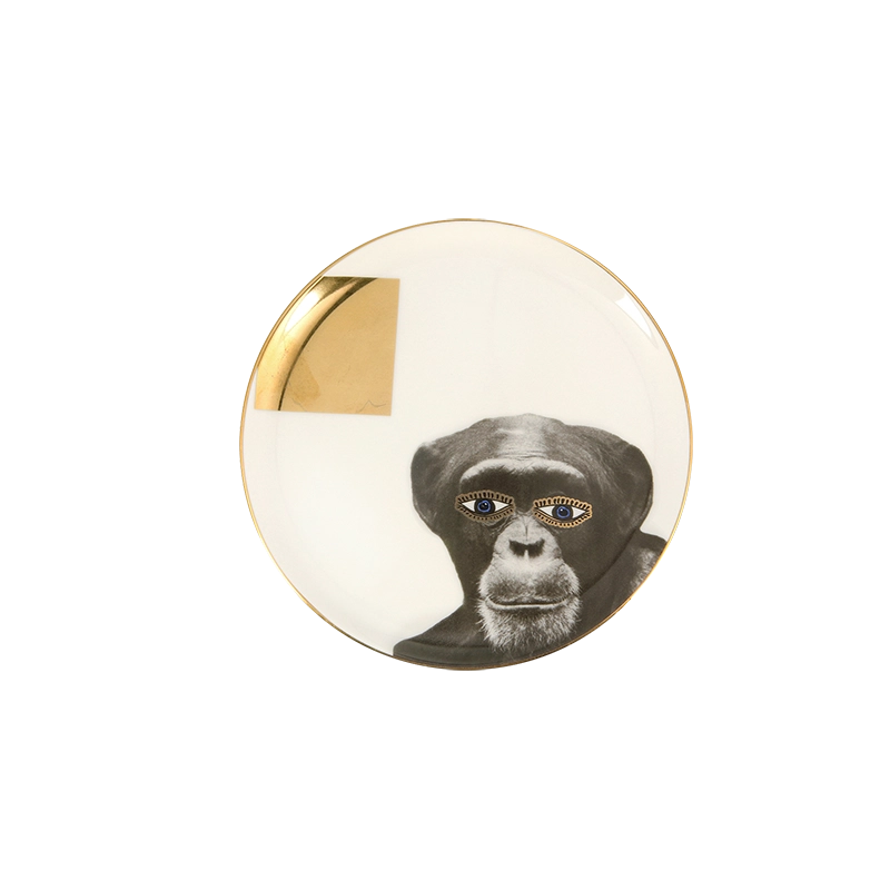 Wild Life 4 Piece Cake Plate Set