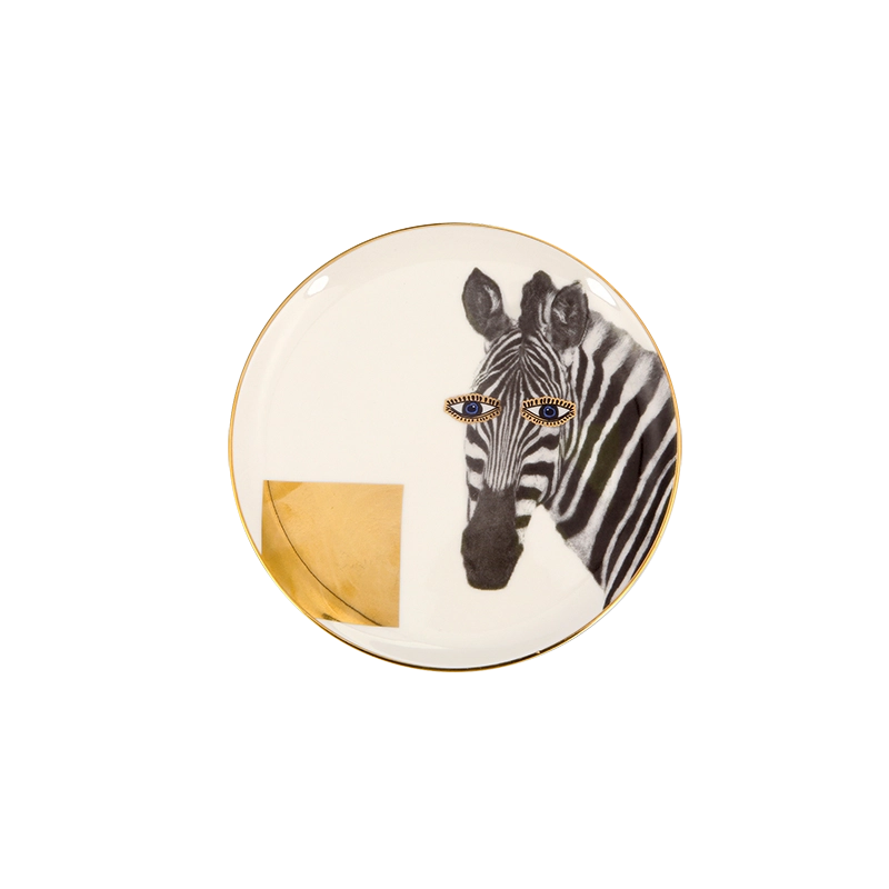 Wild Life 4 Piece Cake Plate Set