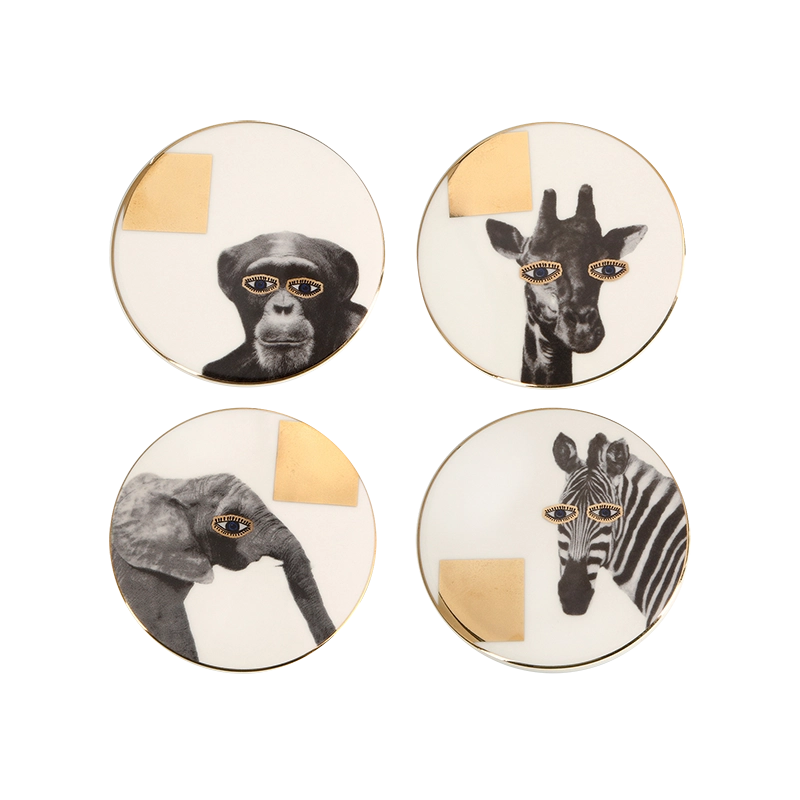 Wild Life 4 Piece Coaster Set