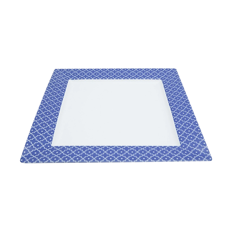 Blue Passion 3 Piece Dinnerware Set (Design 1)