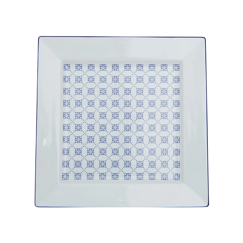 Blue Passion 3 Piece Dinnerware Set (Design 2)