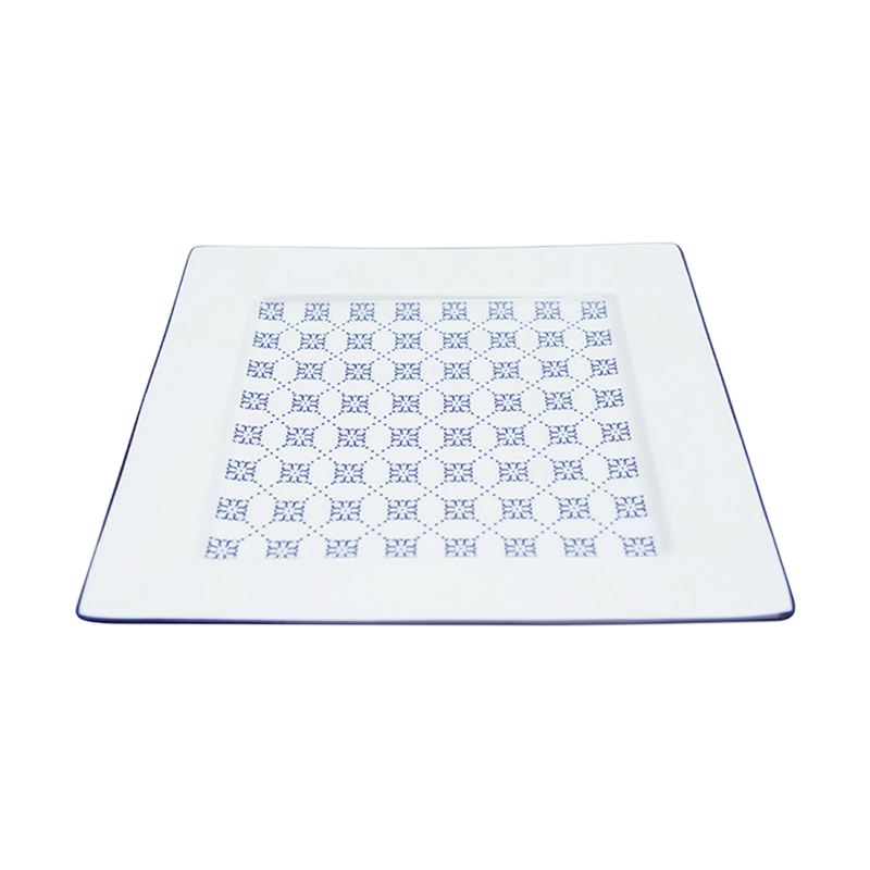 Blue Passion 4 Piece Dinnerware Set w/Mug (Design 2)