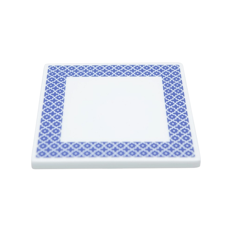 BLUE PASSION 4 PIECE COASTER SET