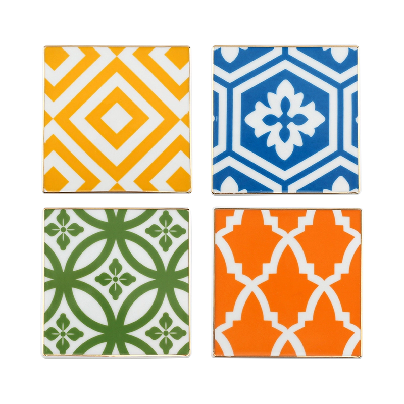 Morocco 4 Piece Coaster Set