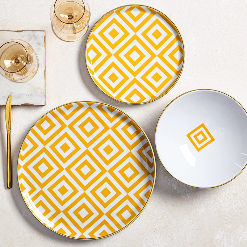 Morocco 12 Piece Dinnerware Set