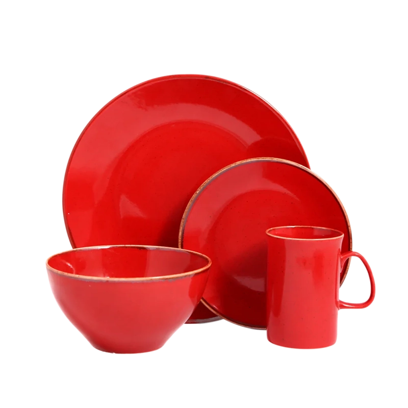 Seasons 4 Piece Dinnerware Set w/Mug