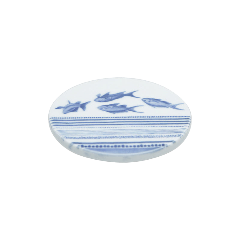 Marine Blue 6 Piece Coaster Set