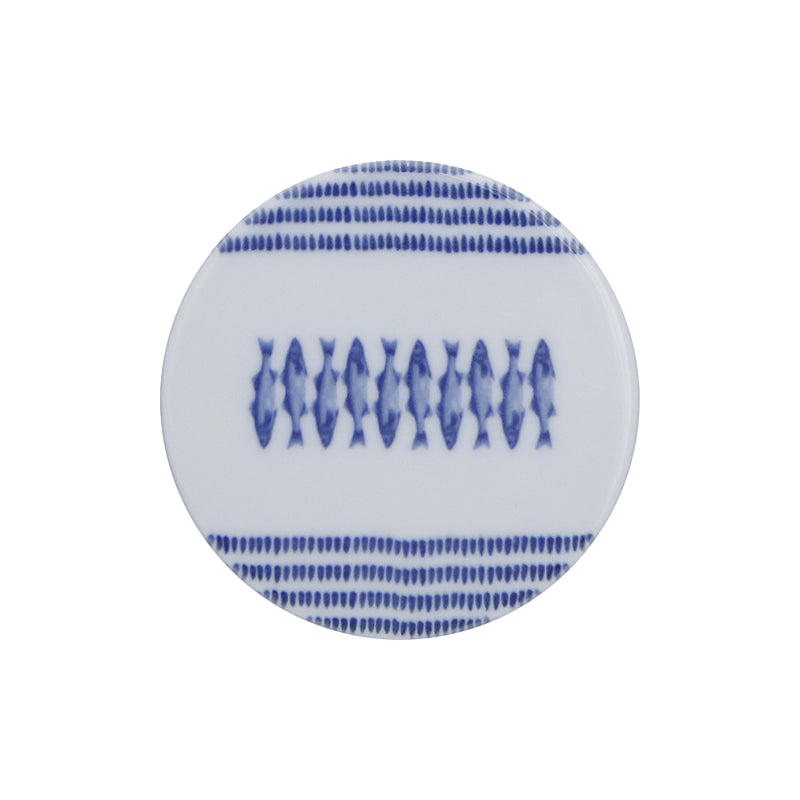 Marine Blue 6 Piece Coaster Set