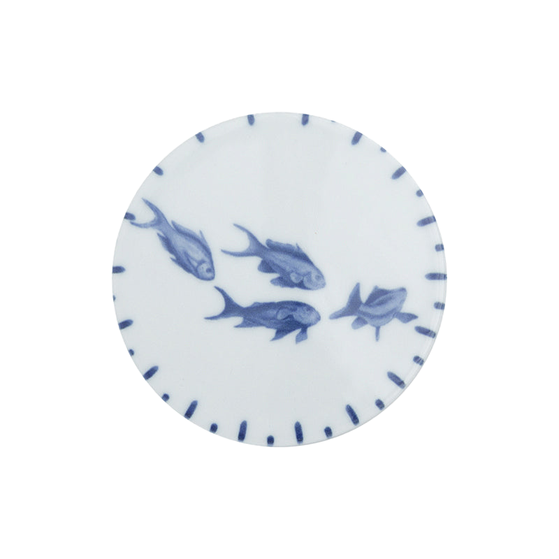 Marine Blue 6 Piece Coaster Set