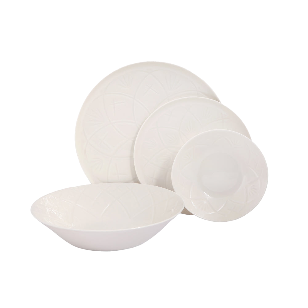 Christina 4 Piece Dinnerware Set