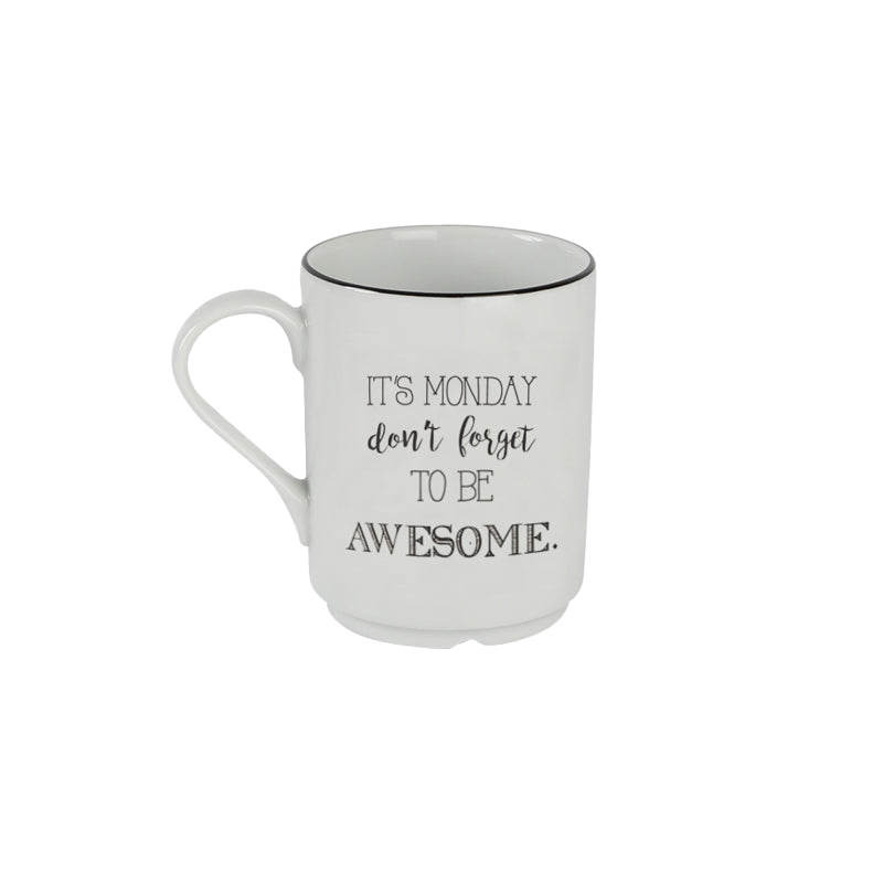 Be Happy 4 Piece Mug Set