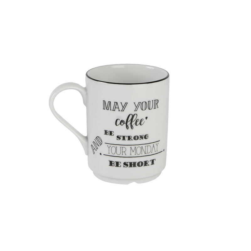 Be Happy 4 Piece Mug Set