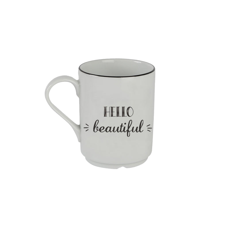 Be Happy 4 Piece Mug Set