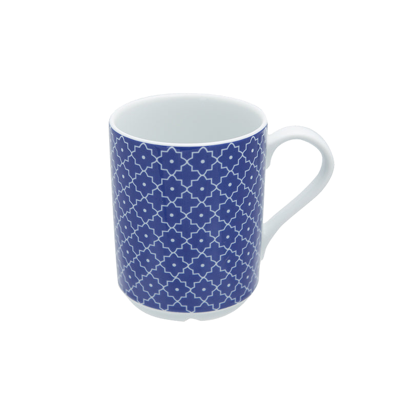 Blue Passion 4 Piece Mug Set