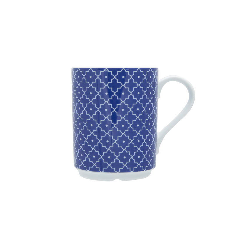 Blue Passion 4 Piece Mug Set