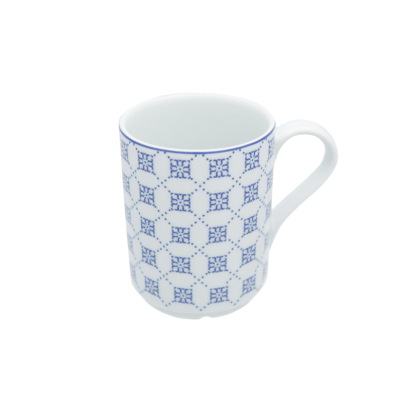 Blue Passion 4 Piece Mug Set