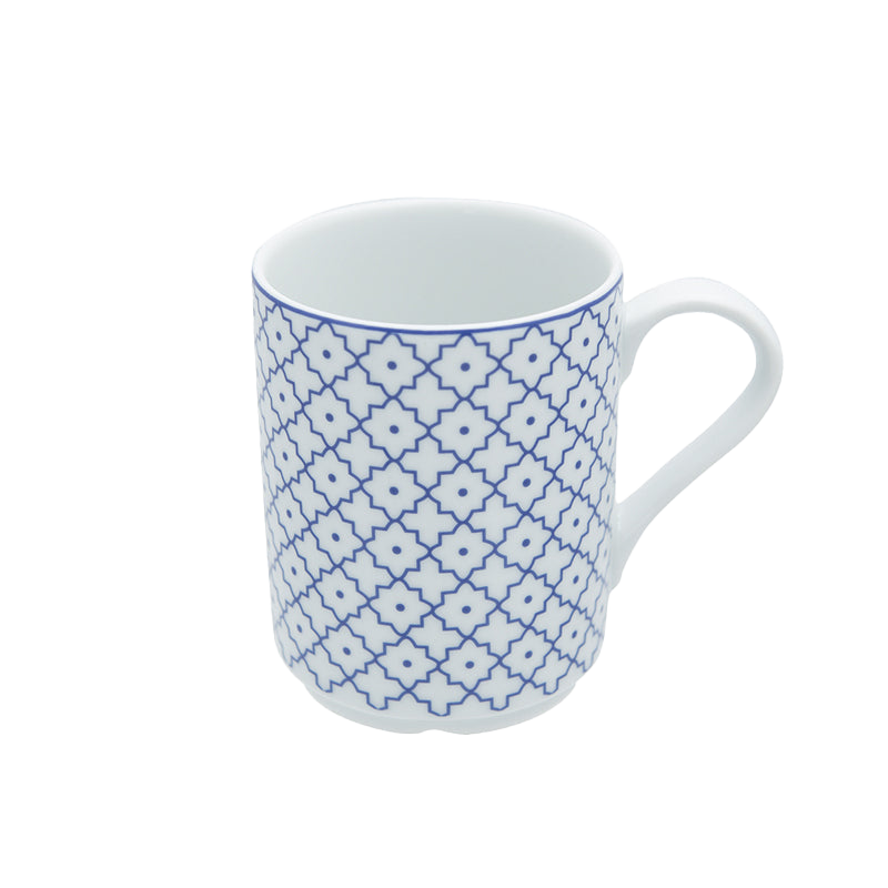 Blue Passion 4 Piece Mug Set