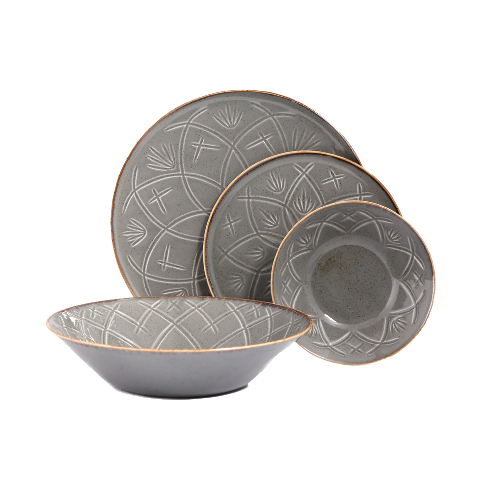 Christina 4 Piece Dinnerware Set