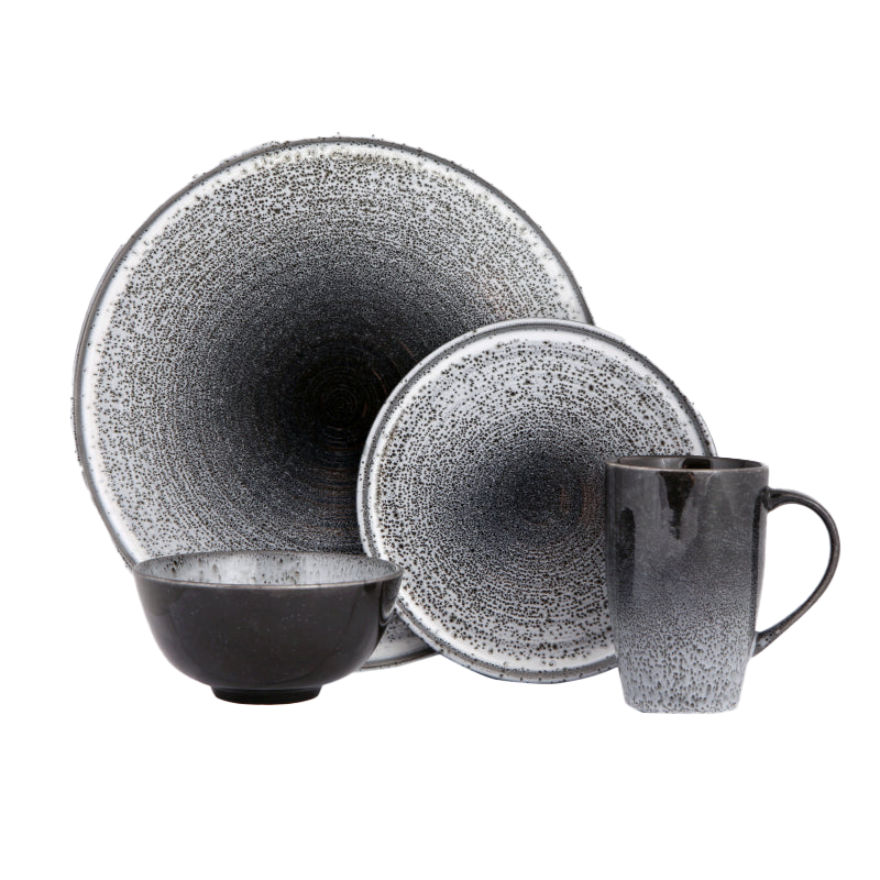 Twilight 4 Piece Dinnerware Set w/Mug Twilight 4 Piece Dinnerware Set w/Mug