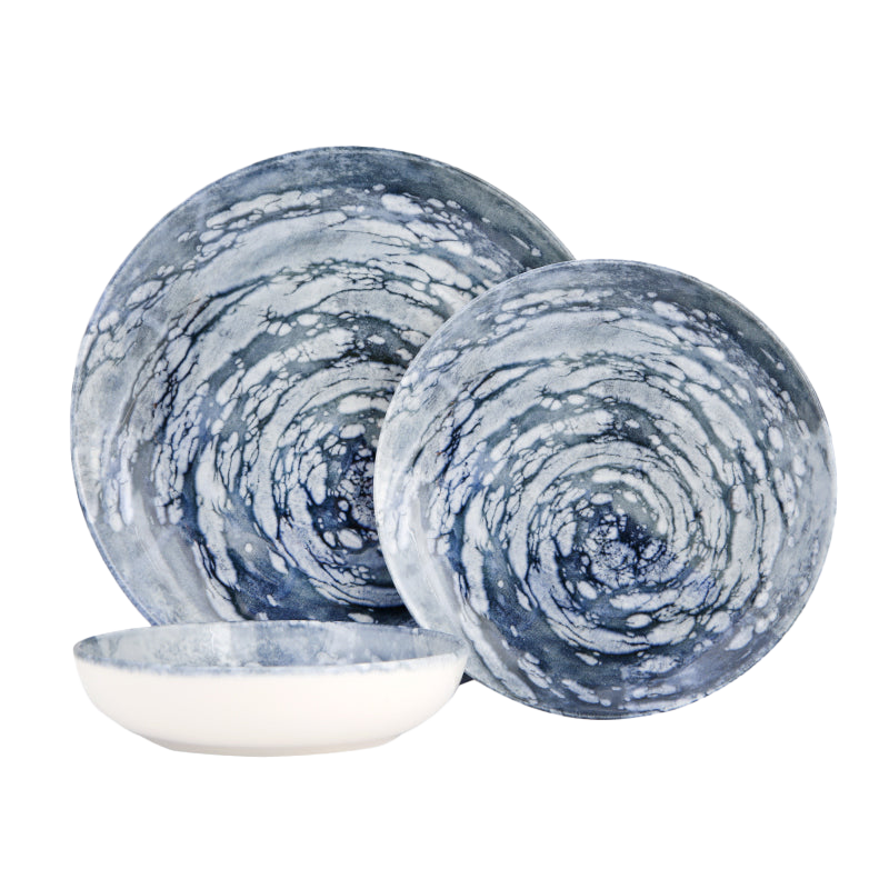 Vortex 3 Piece Dinnerware Set