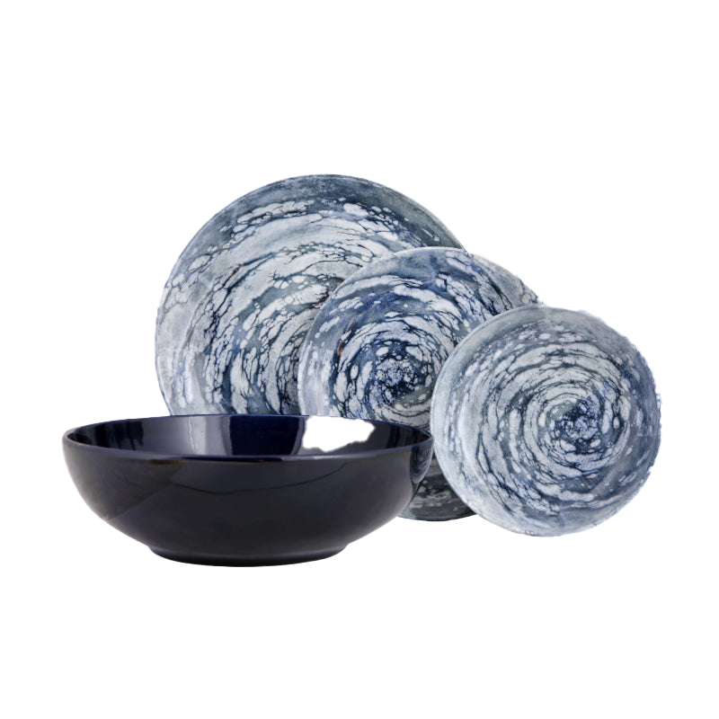 Vortex 4 Piece Dinnerware Set
