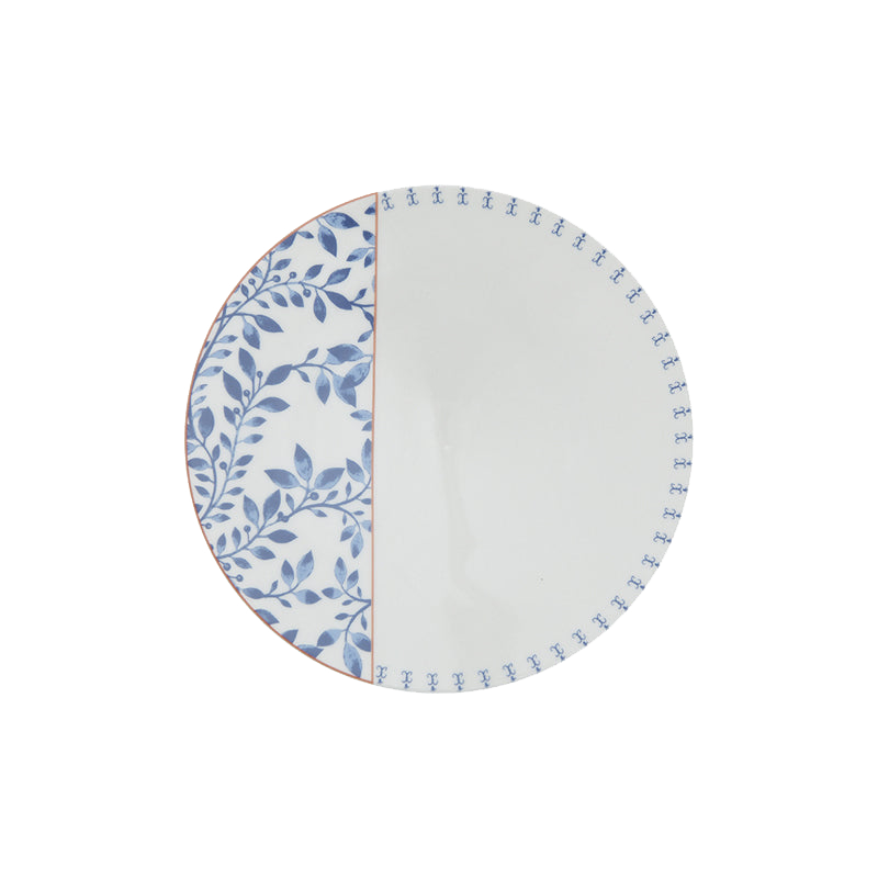 Folksy 4 Piece Dinnerware Set w/Mug