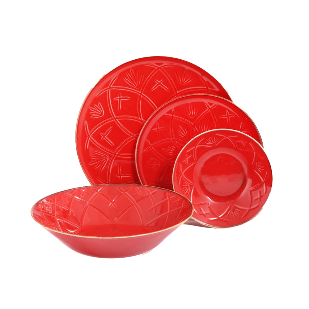 Christina 4 Piece Dinnerware Set