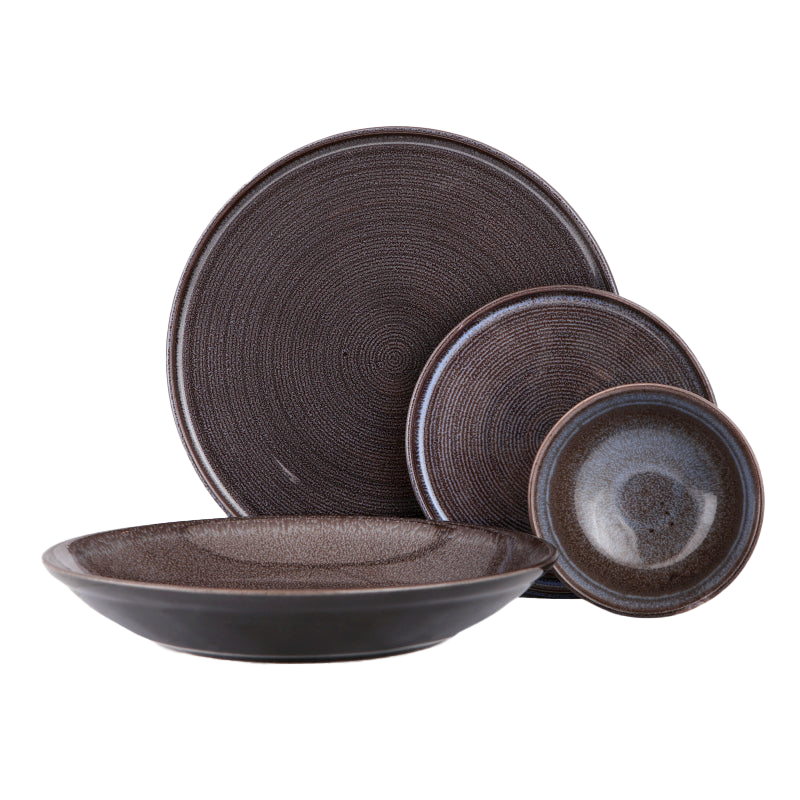 Rock 4 Piece Dinnerware Set