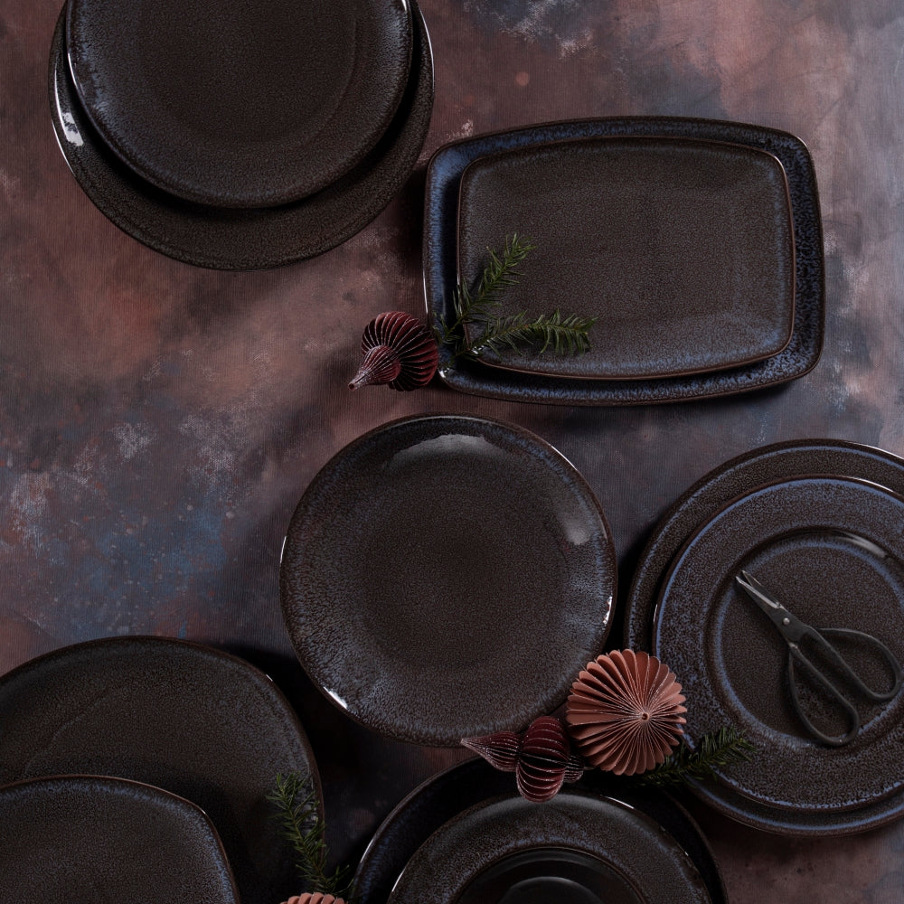 Rock 4 Piece Dinnerware Set