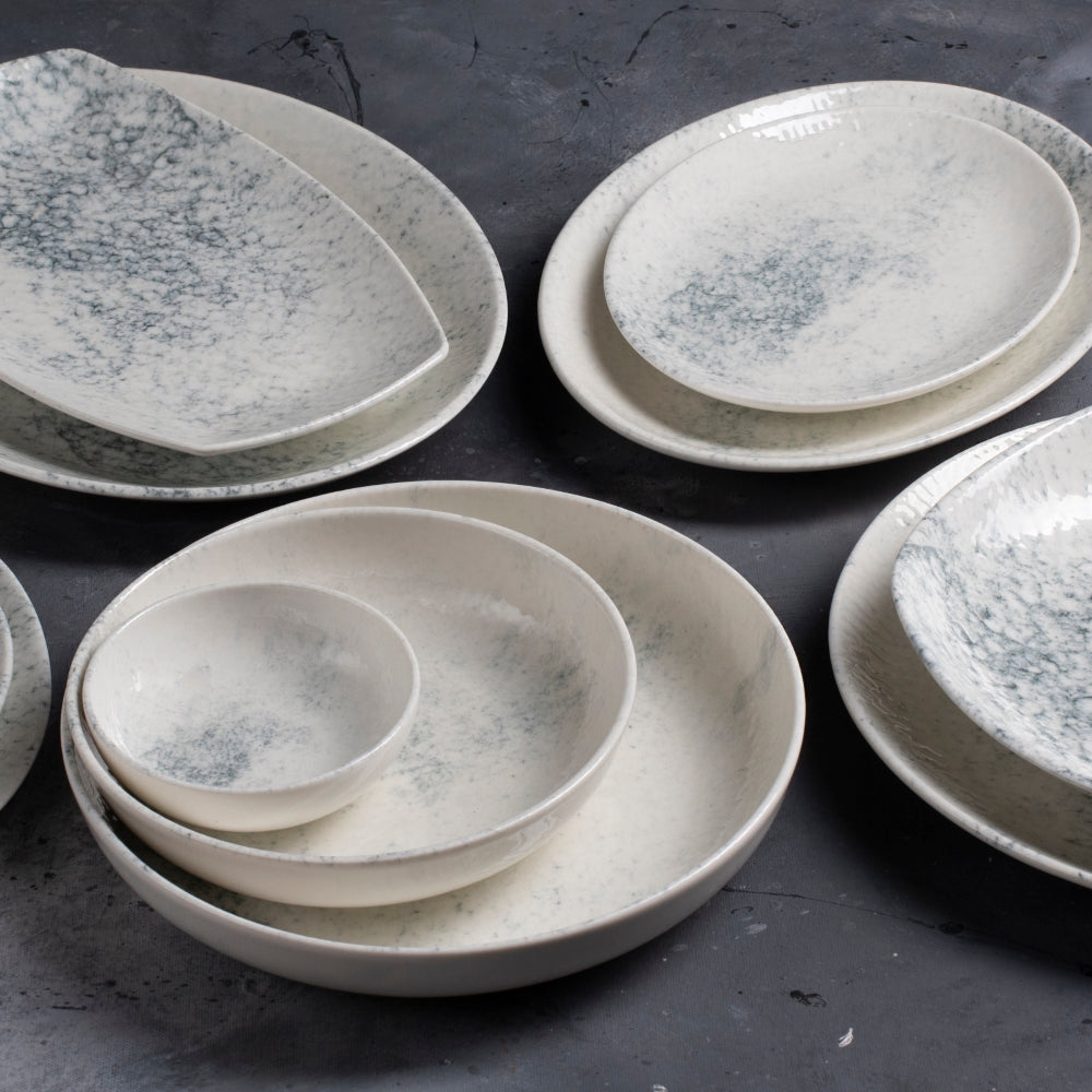 Smoky 3 Piece Dinnerware Set