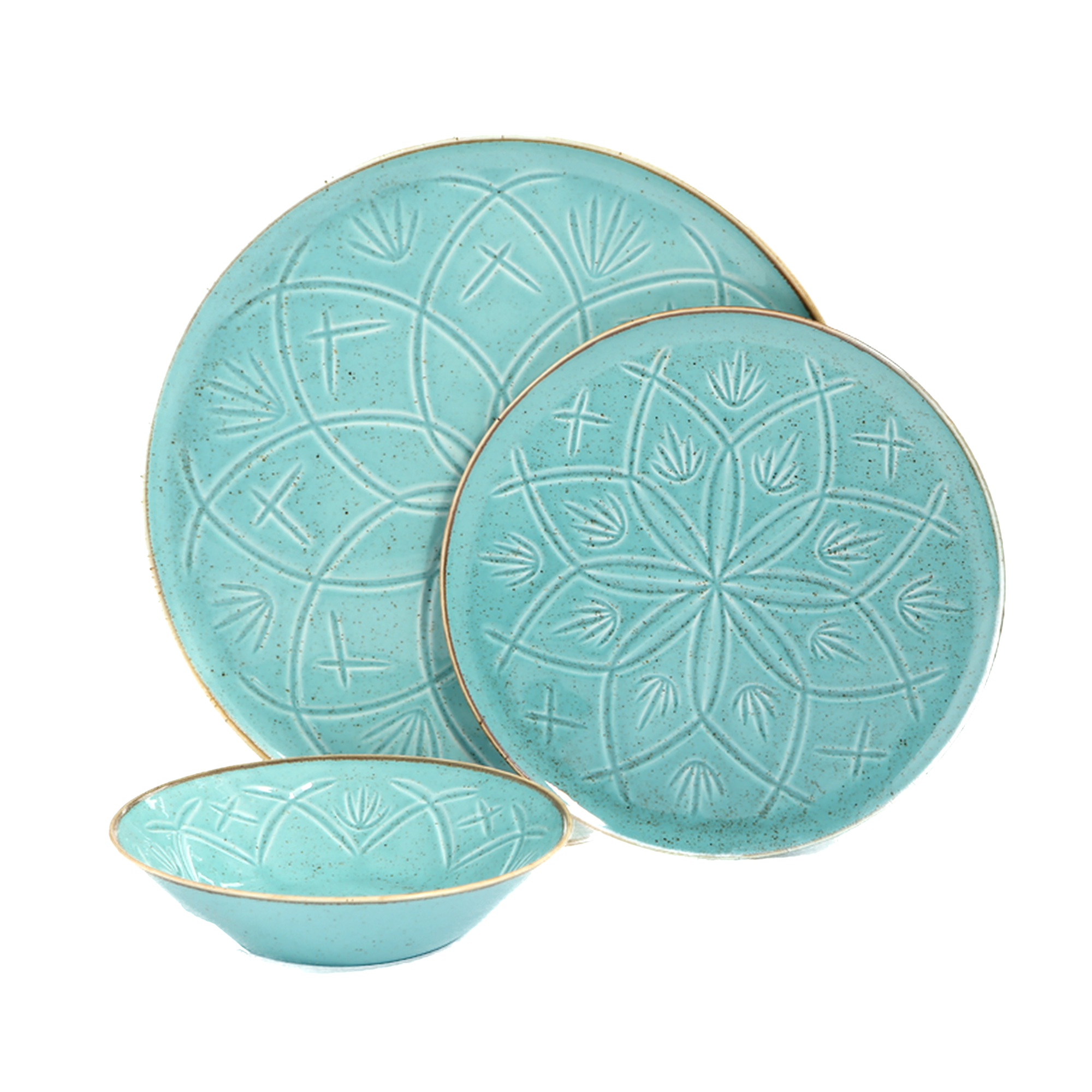 Christina 3 Piece Dinnerware Set