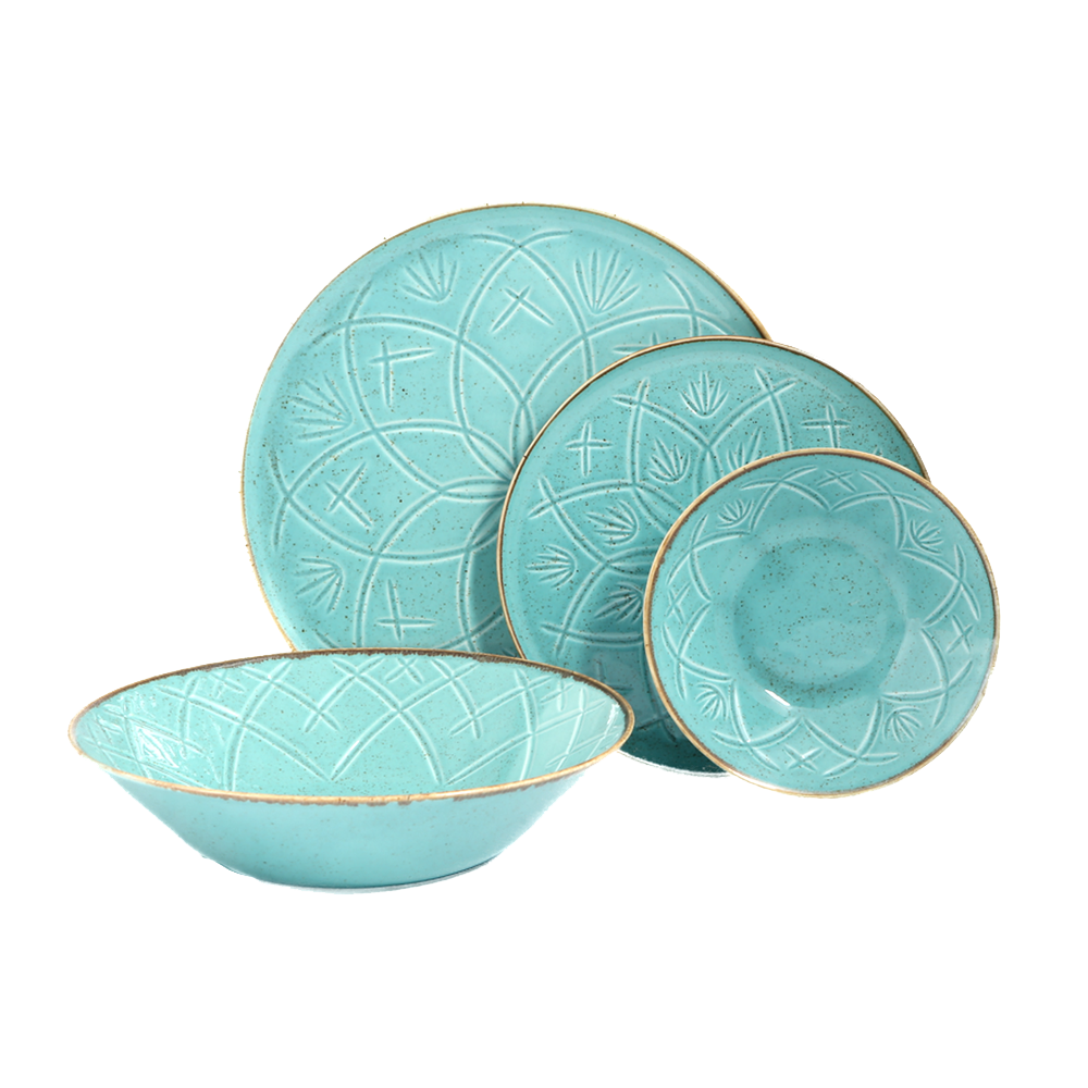 Christina 4 Piece Dinnerware Set